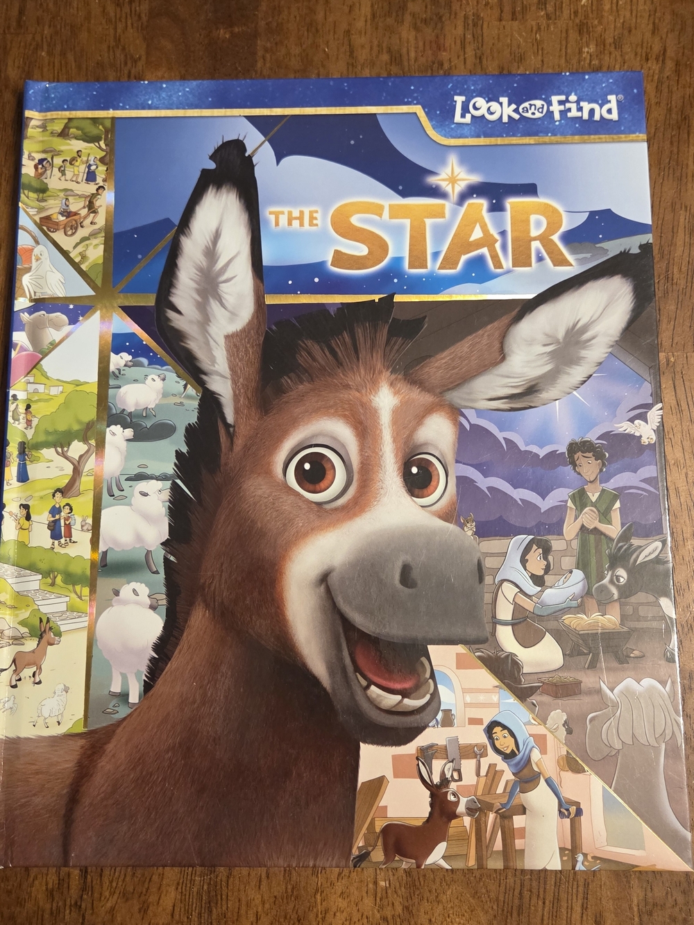 The Star Kids Puzzle Book - Brown Donkey Cover